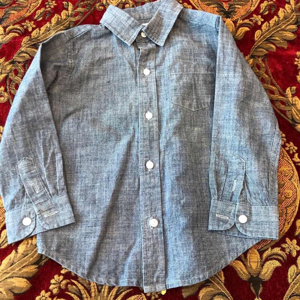 Chambray Button Shirt
